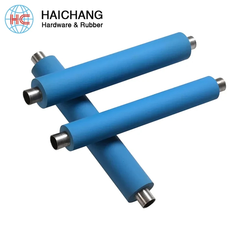 ¿Cuáles son las ventajas de los rodillos recubiertos de silicona?